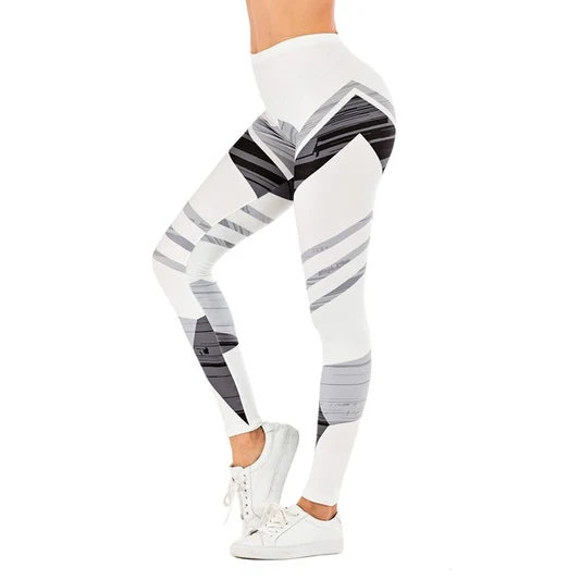 Brand Sexy Women Legging leaf Printing